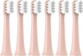 Vacuum Replacement Brush HeadsCompatible for XIAOMI MIJIA T100 4PCS Sonic Electric Tooth Soft Bristle Caps Package Nozzles(6Pink)