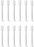 Replacement Toothbrush Head for Compatible for T200 T200C MES606 Sonic Electric Accessories Soft Bristles Nozzles(12pcs)