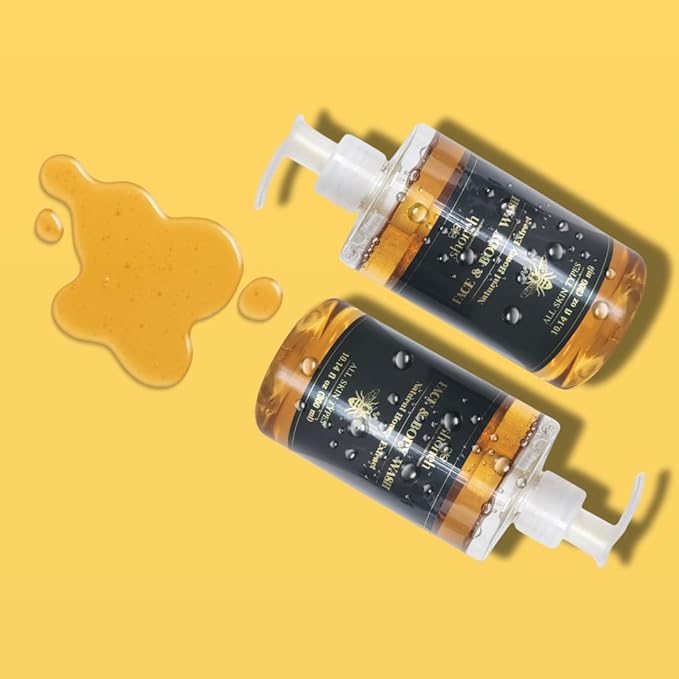 Shoneh Face &amp Body Wash – Natural Honey Extract [PH 5.5] – Suitable for ALL Skin Types