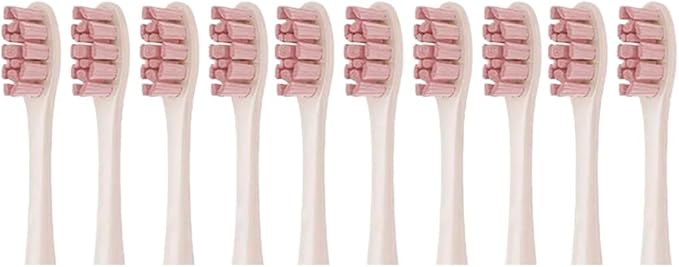 Replaceable Brush Head Compatible for Air 2 /SE/X/X PRO/ Z1/ F1 Toothbrush Vacuum Bristle Nozzle20 Pcs(Pink)