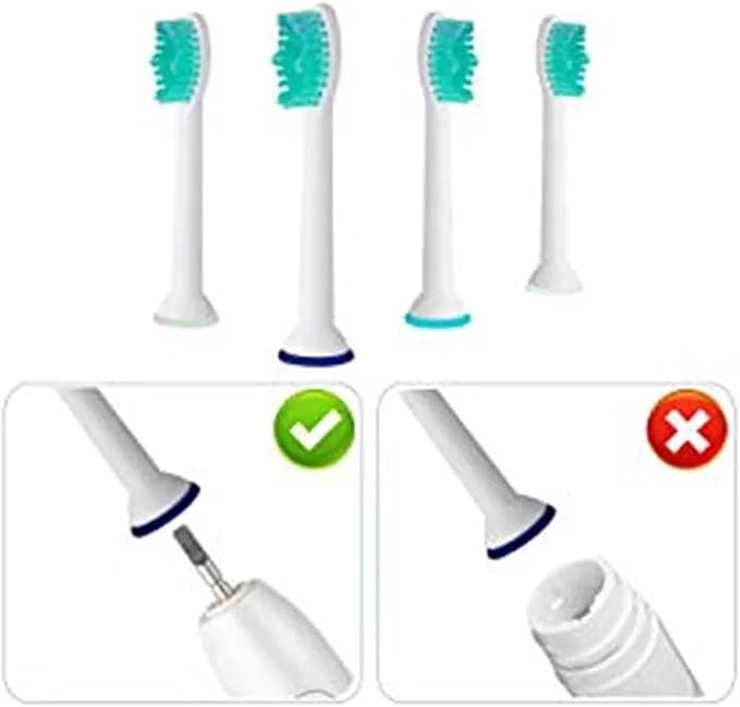 Electric Toothbrush Head Replacement Compatible for Model HX3 HX6930 HX6730 HX9342 Sonicare R710 RS910 RS930 HX6781(12PCS-HX6014)