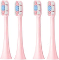 4pcs Toothbrush Heads ReplacementCompatible for X1 X3 X3U X5 Teeth Brush Replacement Heads(4pcs Pink)