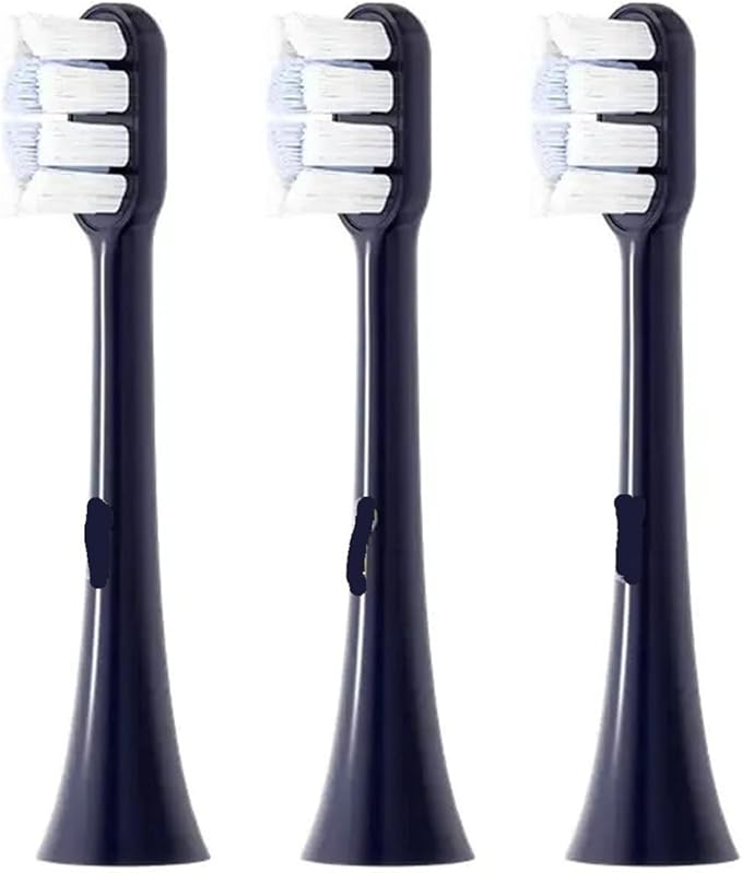 Replacement Toothbrush Heads Compatible for Revyline RL070 Electric Accessories Nozzles Bristles(8PCS White)