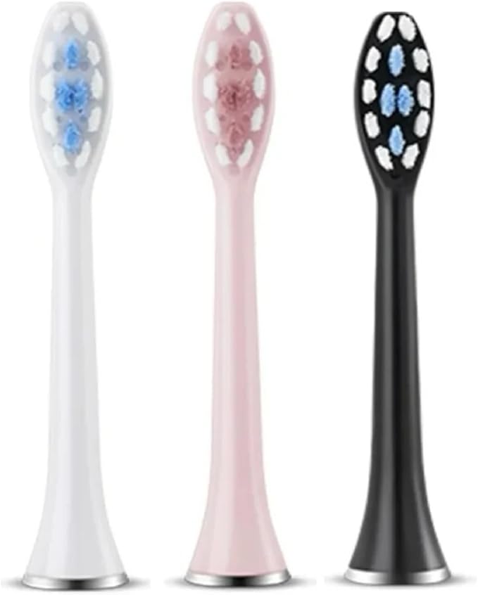 Compatible for SUBORT Bair Replacement Toothbrush Heads - Fits S7/X7/X7S/X11/X11S Nozzles Bristles Accessories(8pcs Pink)