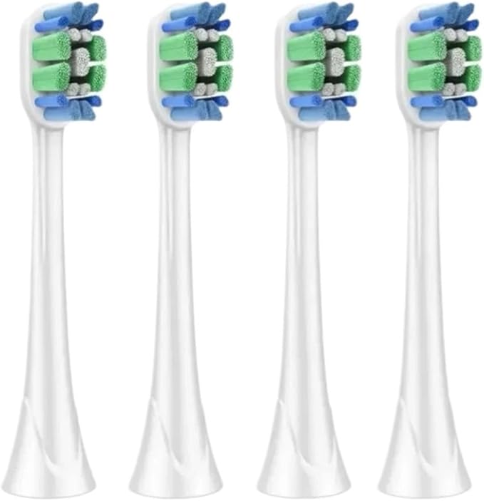 16/32pcs Replacement Toothbrush HeadCompatible for NST001/BH012 Soft Bristle Tooth Brush(32pcs)