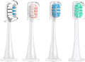 4pcs Replacement Brush HeadsCompatible for Xiaomi Mijia T300 T301 T500 Sonic Toothbrush Head Soft Bristle Nozzles(5)