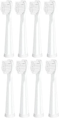 16pcs Replacement Toothbrush HeadsCompatible for Clean Bristles(White 16pcs)