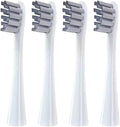 Toothbrush Heads Compatible for Air2/One/SE X/X PRO/Z1/F1 4PCS(4pcs Grey)