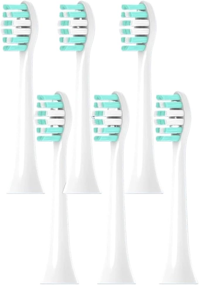 8/12/16//20/30PCS Replace ToothbrushCompatible for Philips HX6950 Replacement Toothbrush Heads Vacuum Bristle Brush(30pcs)