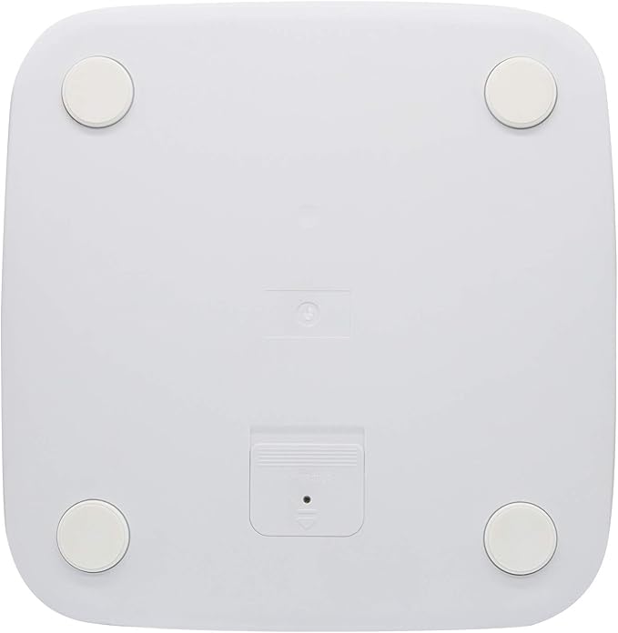 InstaTrack TS-701 Ultra-Thin Digital Bathroom Scale in Contemporary Bright White – Accurately Measures up to 330 Pounds
