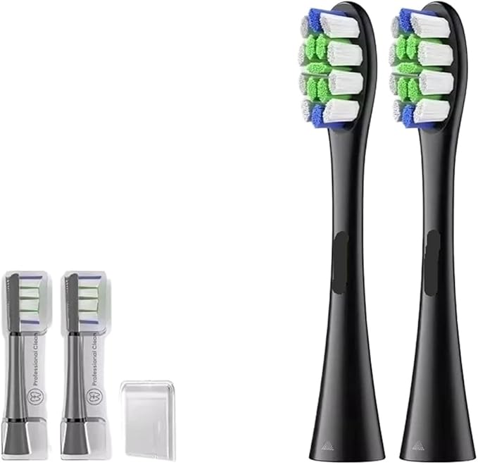 Compatible for Oclean Original Electric Toothbrush Brush Heads for X Pro Elite Flow Z1 X10 E1 Air 2 All Series Smart Accessories(Oclean P1C5 2PCS)