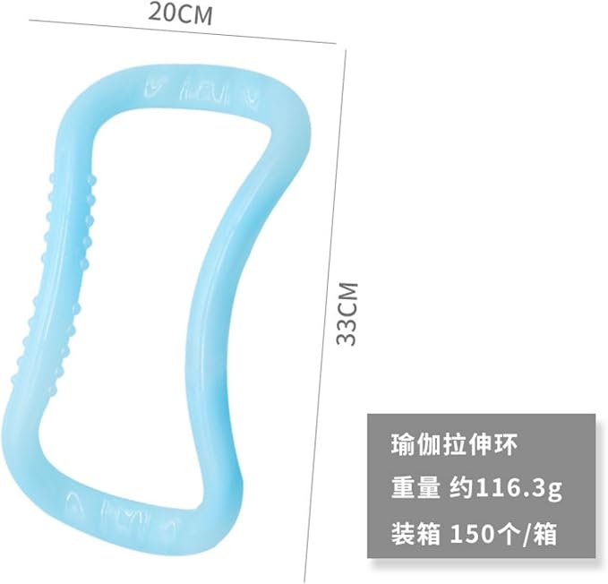 Yoga Fitness Workouts Massage 瑜伽环开背开肩肩膀拉伸拉筋环 Yoga Fitness Workouts Massage 瑜伽辅助工具素色家用三色 Yoga Fitness Workouts Massage 瑜伽环 HomeOffice Body Electric Massagers