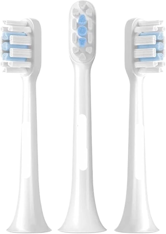 Compatible for XIAOMI MIJIA Electric Toothbrush Head T100 T200 T301 T300 T500 T500C T700 Replacement Heads(Orange)