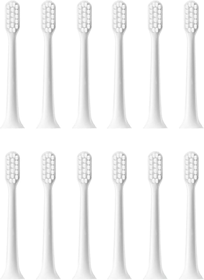 Replacement Toothbrush Head Compatible for T200 T200C MES606 Electric Accessories Soft Bristles Nozzles