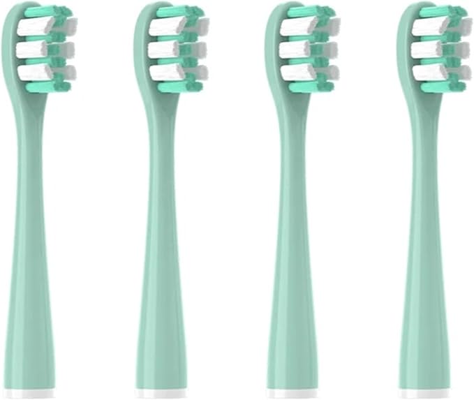 Toothbrushes Head SuitableCompatible for All Models of Usmile Brand Electric Independent(4pcs MintGreen)