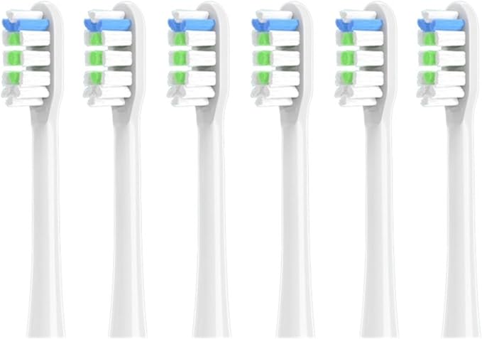 Compatible for SOOCAS Replacement Toothbrush Heads X3S/X3U/X3Pro Electric X1/X5/V1/V2/D3/D2 Brush(4)