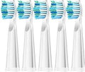 10 Pcs Toothbrush Head Compatible for FW-507/508/515/551/917/959/2011/D1/D3/D7(White)