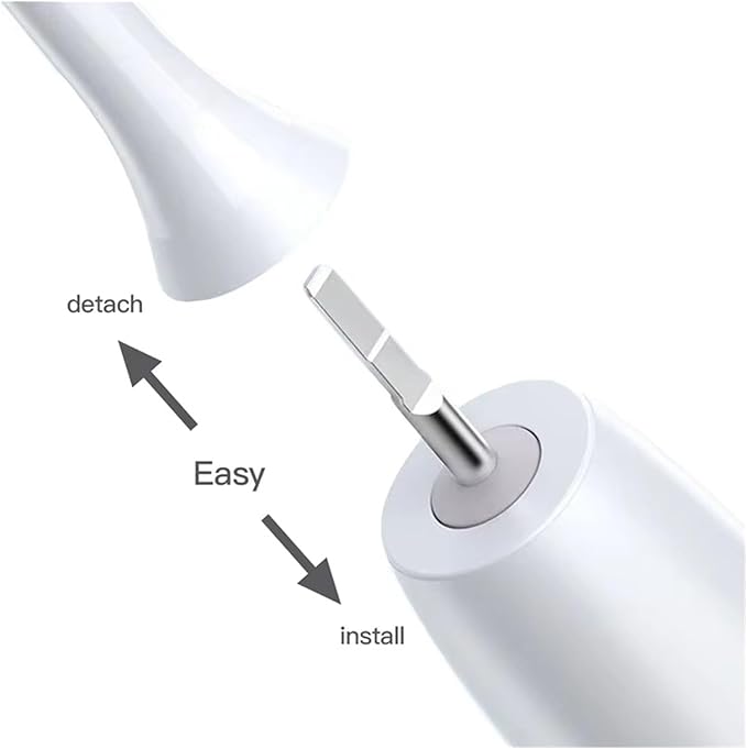 10PCS Toothbrushes HeadCompatible for T200 Soft Bristle Deep Cleaning Toothbrush Nozzles