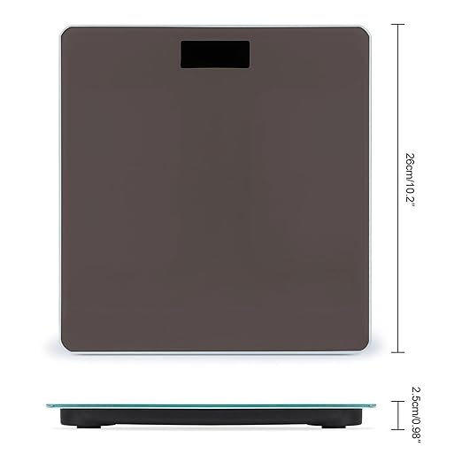Women's Fashion Automatic Switch Digital Bathroom Weighing Scale Smart Scale Grey