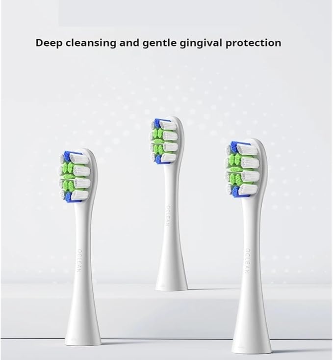 Original Replacement Brush Heads Compatible for Flow/X PRO Elite/X /F1/Z1/One/ Air2 Sonic Electric Toothbrushes