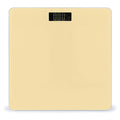 Women's Fashion Automatic Switch Digital Bathroom Weighing Scale Smart Scale Yellow