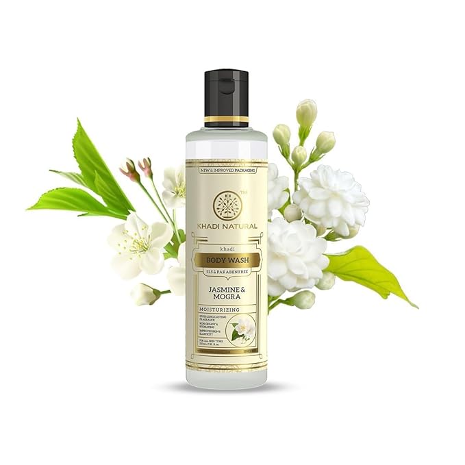 Generic SENTA Jasmine &amp Mongra Herbal Body Wash | Body Wash for Soft Skin | Hydrating Body Wash with Pleasing Fragrance | SLS &amp Paraben Free | Suitable for All Skin Types | (210ml)
