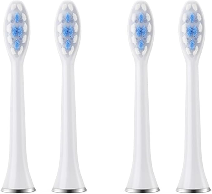 Compatible for S7 Brush Toothbrush Head Replacement4/8PCS(4 White)
