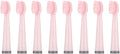 for AUX A11 Electric Toothbrush Replacement Heads Compatible for UPHYLIAN/KONKA/PHYLIAN Soft Brush Bristles Nozzles(8PCS Pink)