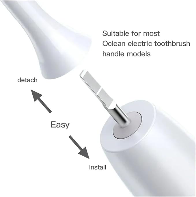 Replacement Brush Heads Compatible for Oclean X/X PRO/ Z1/ F1/ One/Air 2 /SE Sonic Electric Toothbrush Head Soft Bristle Nozzles(16 WGreen)