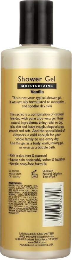 Moisturizing Shower Gels French Vanilla 12 fl. Oz(pack of 3)