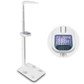 Medical Digital Physician Scale with Built-in Height Rod 500 lb Capacity Height and Weight Scale kg/lb Unit Switch BMI Measurement Professional Scale for Doctor Office Clinic Home &amp Gym