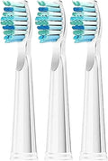 Replacement Toothbrush Heads Compatible for FW-507/508/551/515/917/959/2011FW-D1/D3/D7/D8 Electric(White 3pcs)