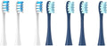 Compatible for Oclean Flow/X/X PRO/ Z1/ F1/ One/Air 2 /SE Brush Heads Soft Sonic Toothbrush Vacuum Bristle 7pcs Replacement(3Blue 4Dark Blue)