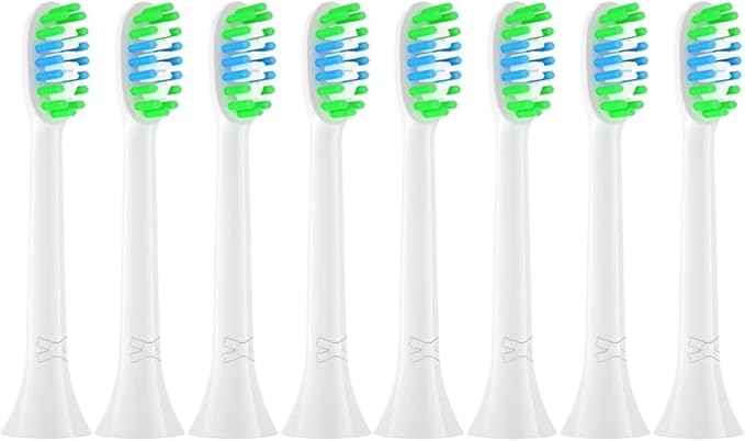 4/8/Pcs Replacement Toothbrush Heads Compatible For Philips Replacement Electric Brush Head 6500 6100 7500 5300(4HB100)