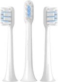 Compatibility for Xiaomi Mijia T301/T302 Sonic Electric Toothbrush Head 3pcs Soft for T301 Brush Teeth Nozzles(3PCS White)