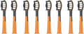 Brush Heads S9 Electric Toothbrush Accessories Replacement(8 Black Brush Head)