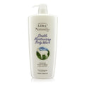 Lěivy Goat Milk Body Wash Moisturizing - Floral Fragrance for Dry Skin Cleanser Hydrating Body Shampoo Enriched with Hydrolyzed Milk Protein &amp Vitamin E 38.8 Fl oz Bottle