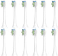 4Pcs Replacement Brush Heads Compatible for Toothbrush(Purple)