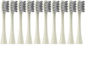 Replacement Brush Heads for Compatible Oclean Flow/X/X PRO/F1/ One/Air 2 Sonic Electric Toothbrush Blue Green Soft Bristle Nozzles(10 Beige)