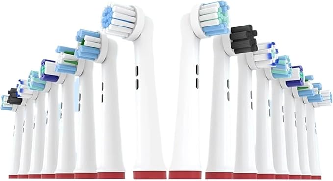 Oral Electric Toothbrush Head P2/4000/3757/d12/3766 Compatible For OLB Replacement Head Universal(17X4 and 17Xs4)