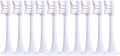 Brush HeadsCompatibility for Xiaomi Mijia T300/T500 10Pcs Replacement Electric Toothbrush Nozzles Clean Protect Soft Dupont Bristle(10pcsPink)