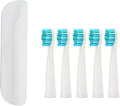 Toothbrush Heads Bristle Replacement Brush Suitable for S Accessories(1 Box 5 White)