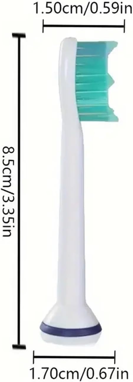 8-32pcs Replacement Toothbrush Heads Compatible with Philips Sonicare Electric Brush Head 1100 2100 4100 4300(28pcs)