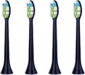 Electric Toothbrush Heads SuitableCompatible for Philips General 3/6/8/9 Full Range Brush(4PCS-2-black)