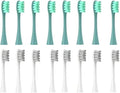 Replacement Brush HeadsCompatibility for Oclean X/X PRO/Air 2 /SE / Z1/ F1(8green 8grey)