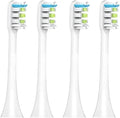 Toothbrush Heads Compatible for X3 X5 X3U X1 V1 V2 Head Bristle Replacement Nozzles with Anti-dust Cap(White)