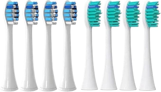 Replacement Brush Heads Compatible for HX3 HX6 HX9 Series Toothbrush(4P3 4P4)