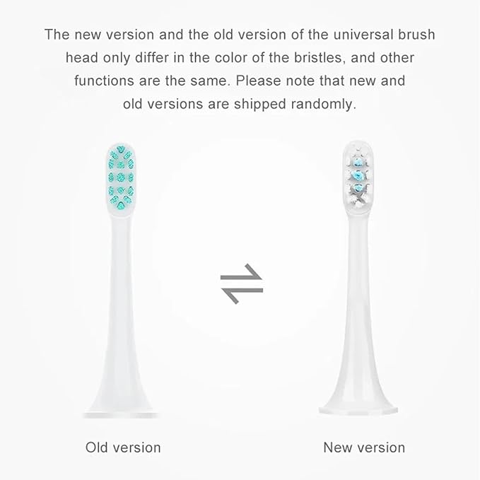 6pcs T300 T500 Toothbrush Heads Compatible for Teethbrush Replacement Oral Hygiene Clean(6pcs Universal Type)