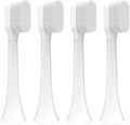 Toothbrush Brush Head Soft Bristle Compatible for Phil Soni HX3 HX6 HX9 Care(FLP-R1-WH4PCS)
