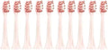 10PCS Replacement Brush Heads for HX6930 HX6064 Sonic Electric Toothbrush Vacuum Soft(10Pink)